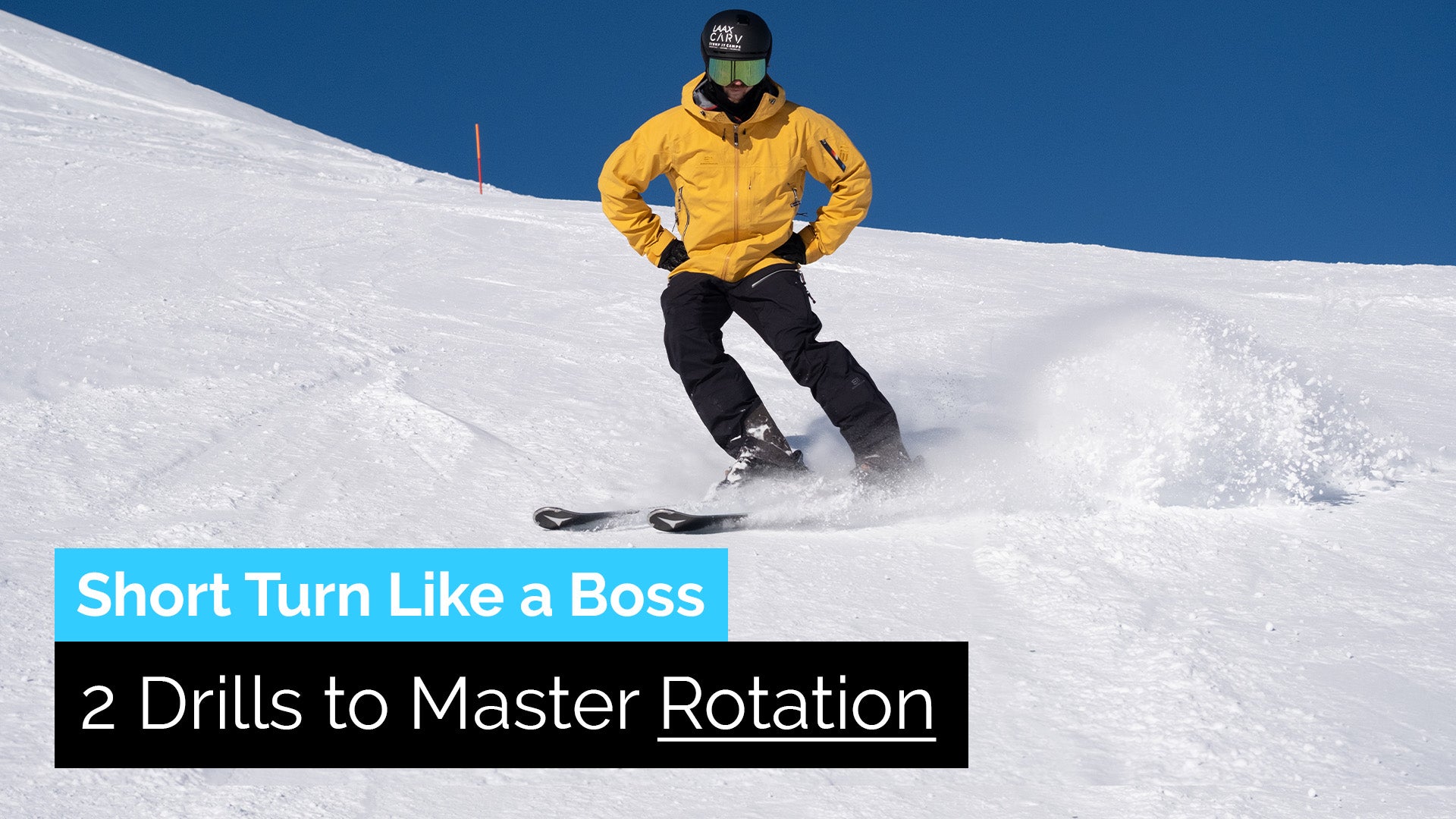 How to Short Turn on Skis, 2 Drills to Master Rotation | Drill Bits
