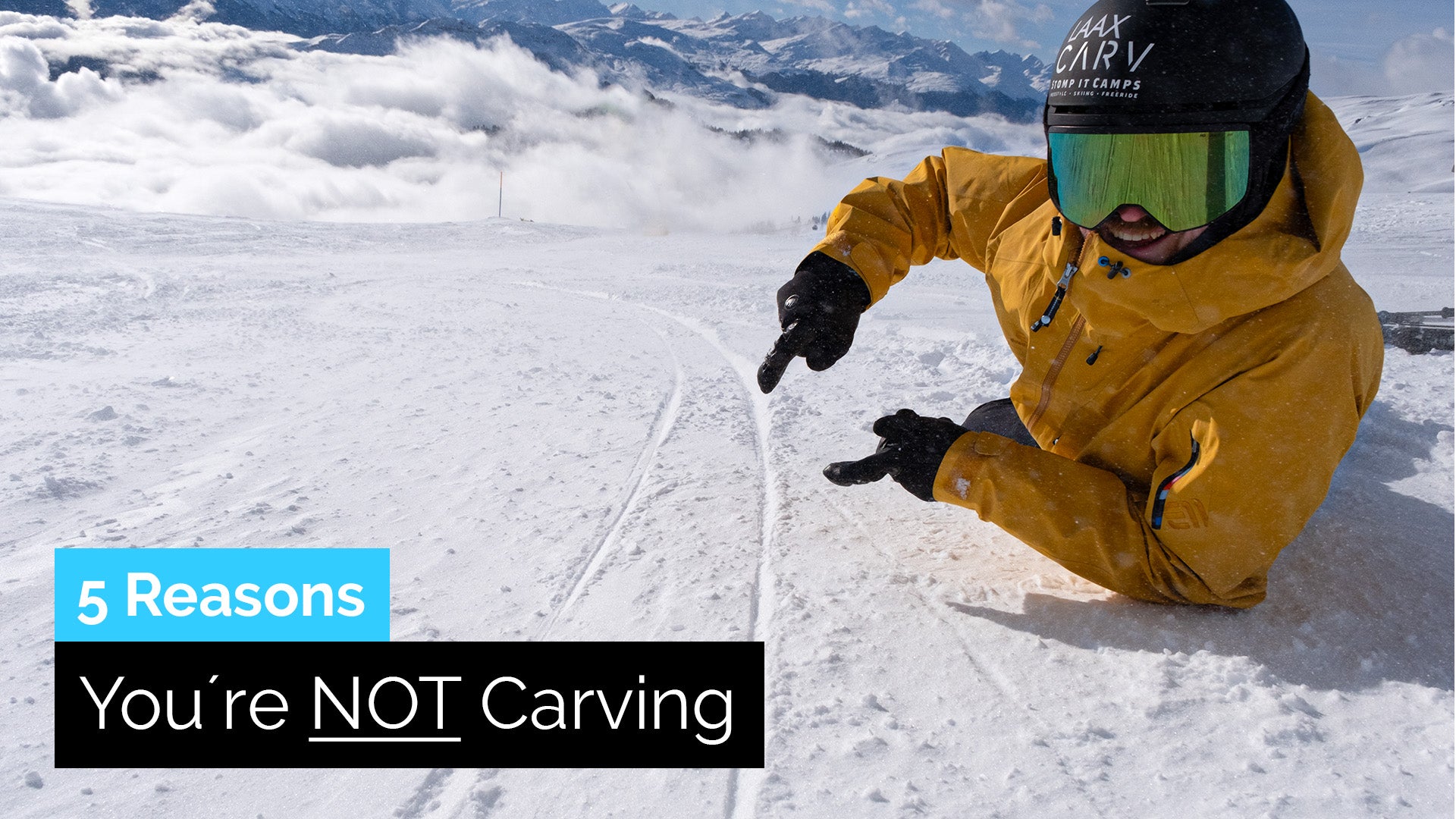 5 Reasons You´re NOT Carving on Skis