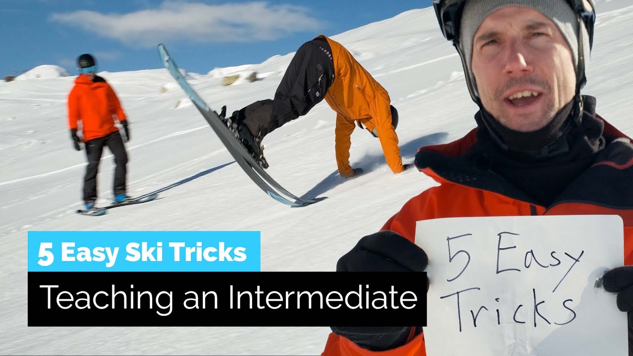 5 Easy Ski Tricks | Teaching an Intermediate Skier