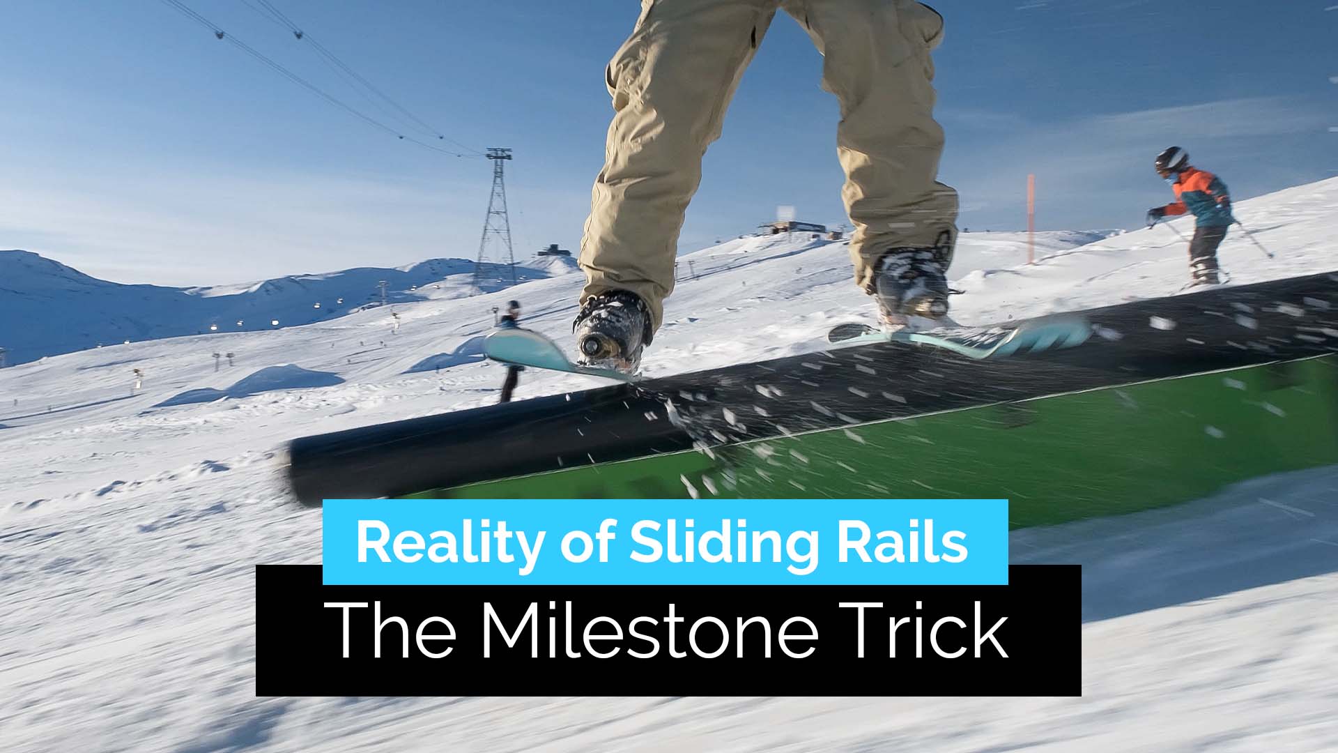 Skip Skid Rails First 10 Trick to Learn on Skis | Boxes & Rails – Stomp It Camps