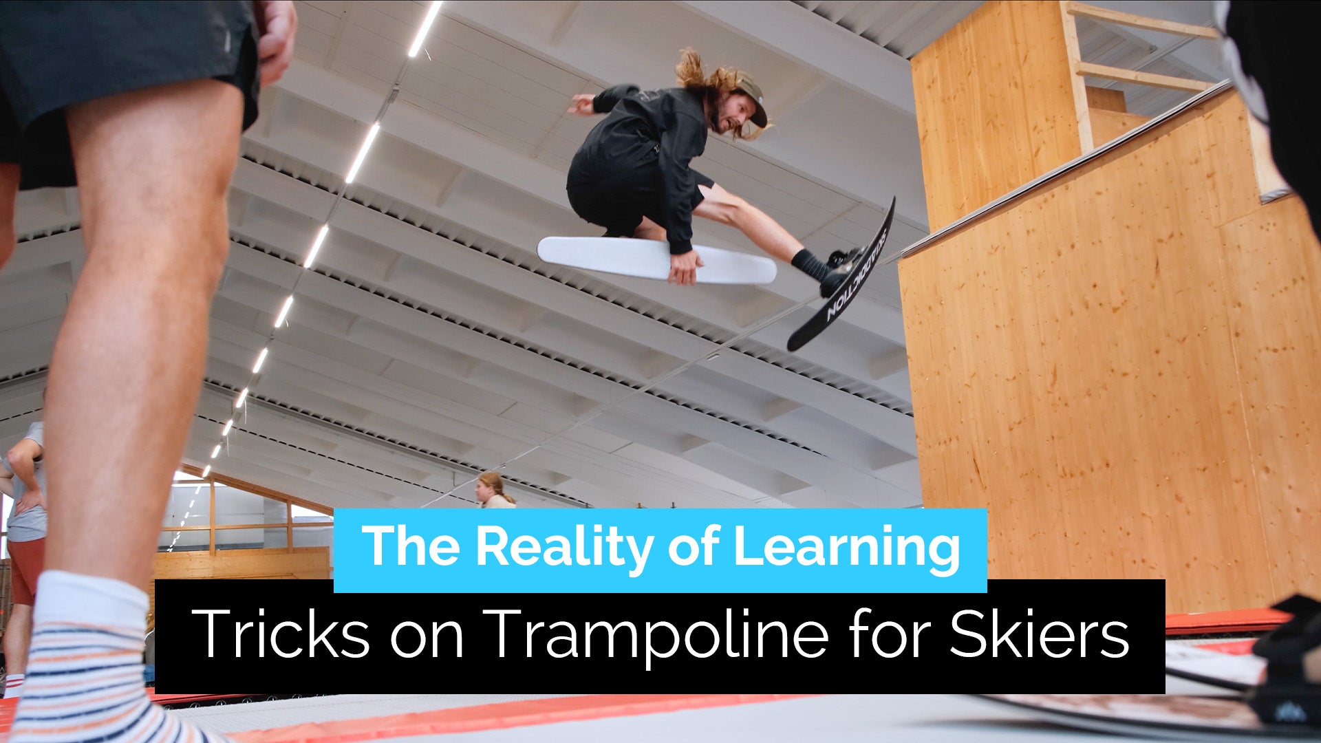 The Reality of Learning Freestyle Skiing | Trampoline Training for Skiers