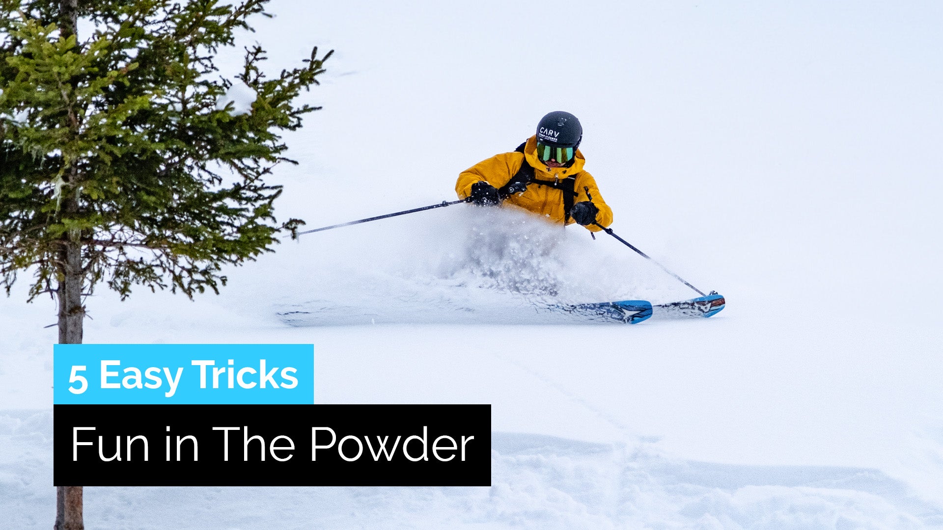 My Favorite 5 Easy Ski Tricks to Have Fun Skiing Powder