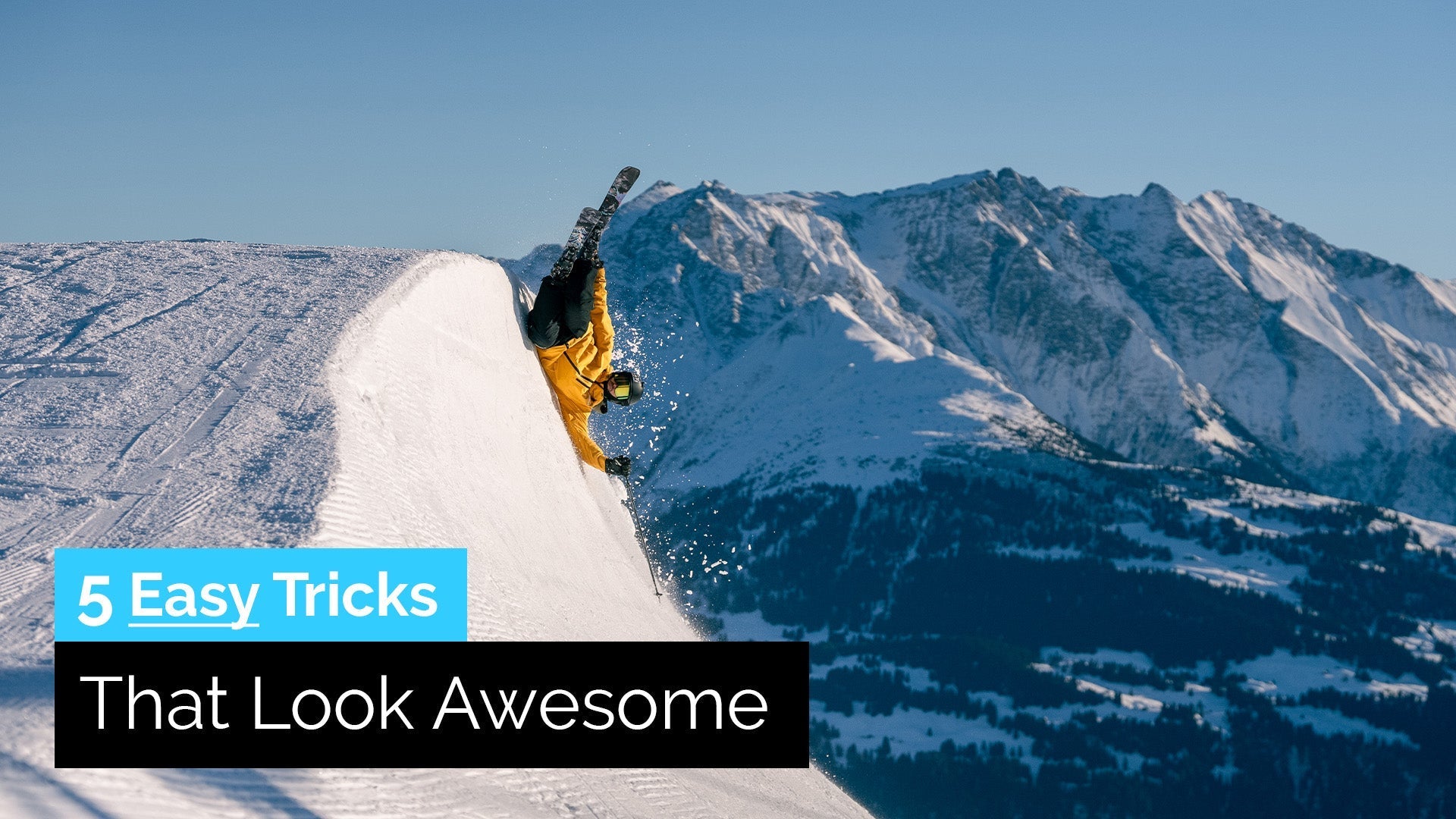 5 Easy Ski Tricks That Look Awesome