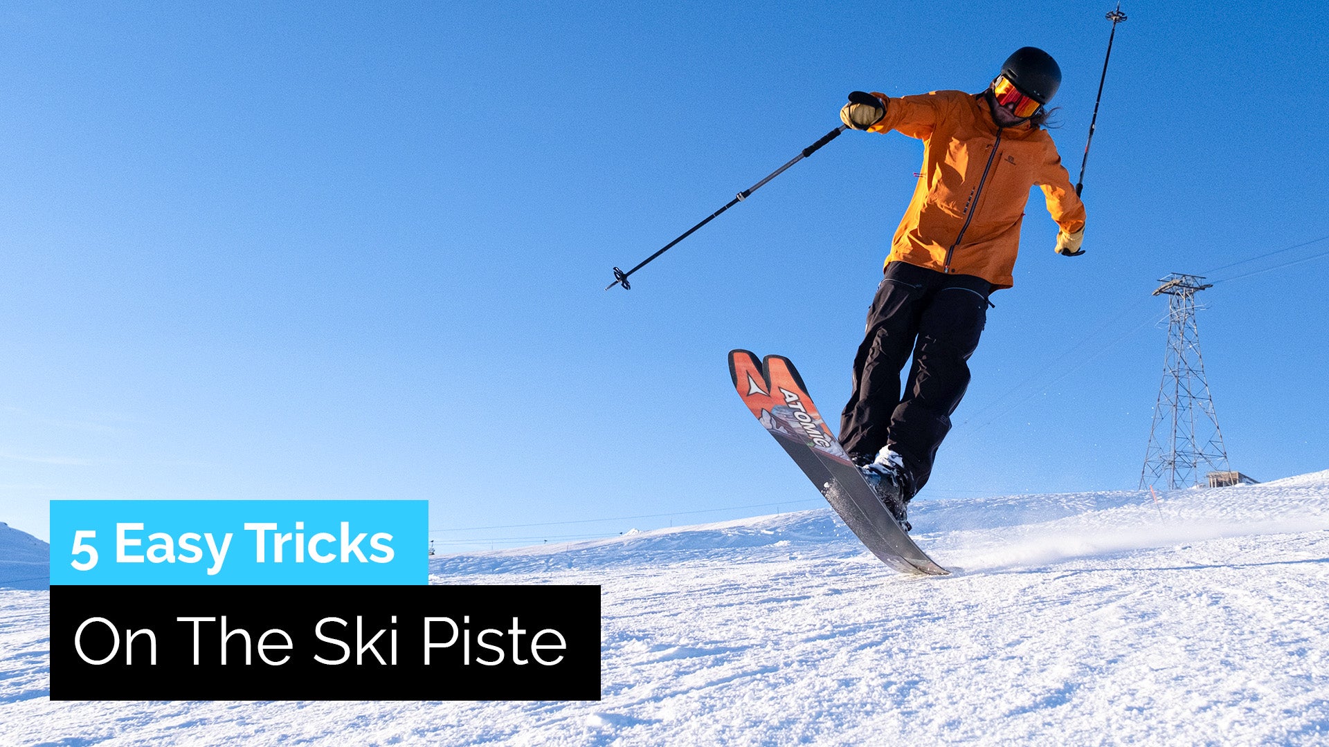 5 Easy Tricks You Can Do on the Ski Slope