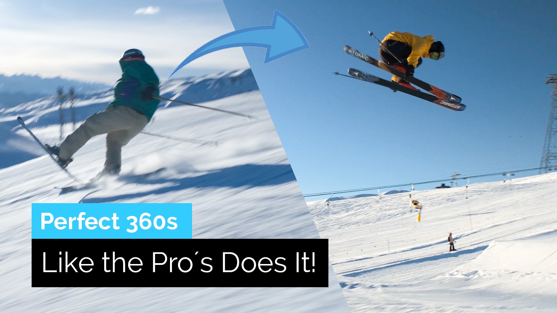 How to 360 on Skis