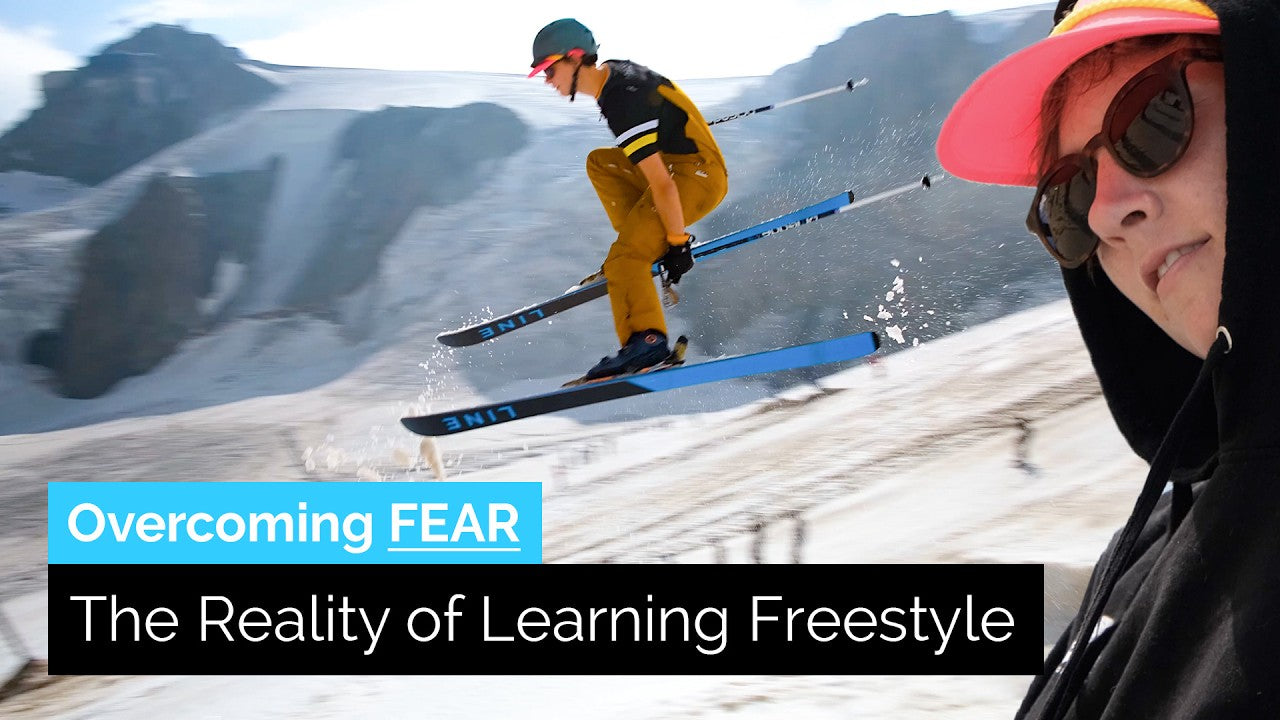 How to Overcome Fear | The Reality of Learning Freestyle Skiing 7