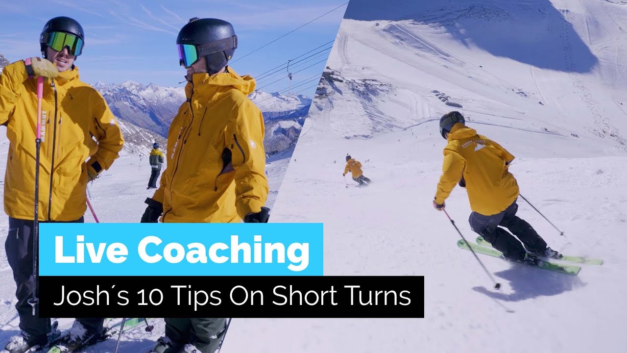 How To Short Turn on Skis | Live Coaching | 10 Tips