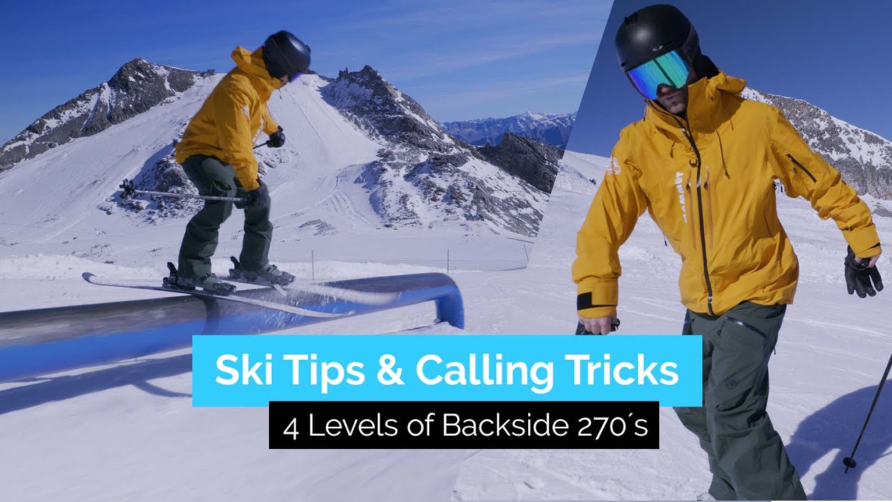 How to Backside 270 on Skis | 4 Levels of 270s