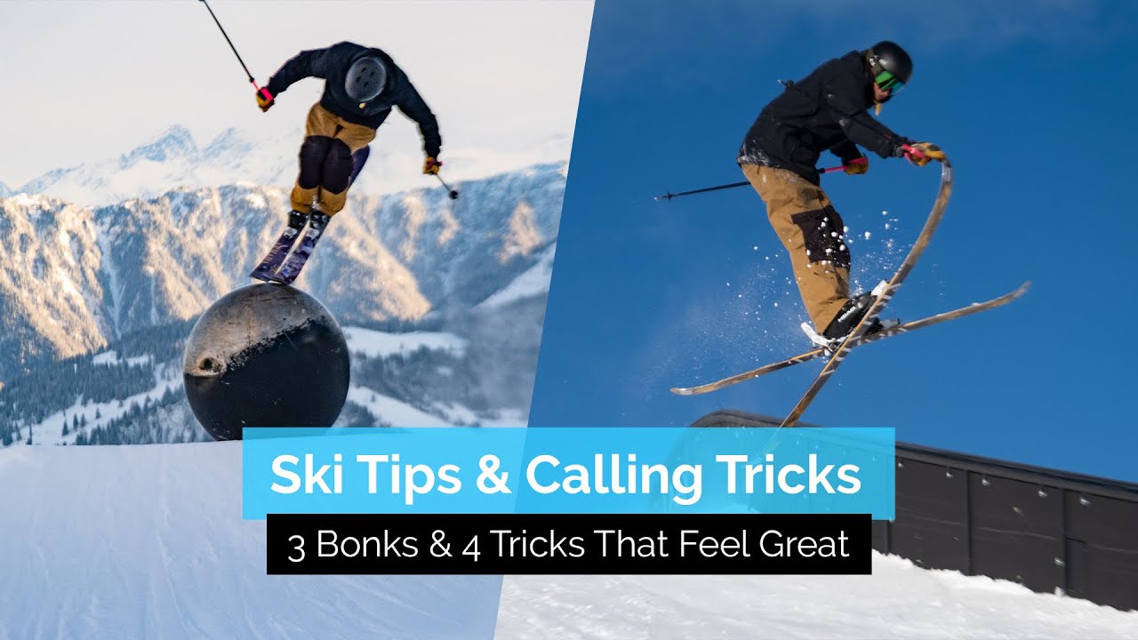 How to Do 3 Tap Tricks and 4 Other Ski Tricks That Feel Great | Ski Tips & Calling Tricks