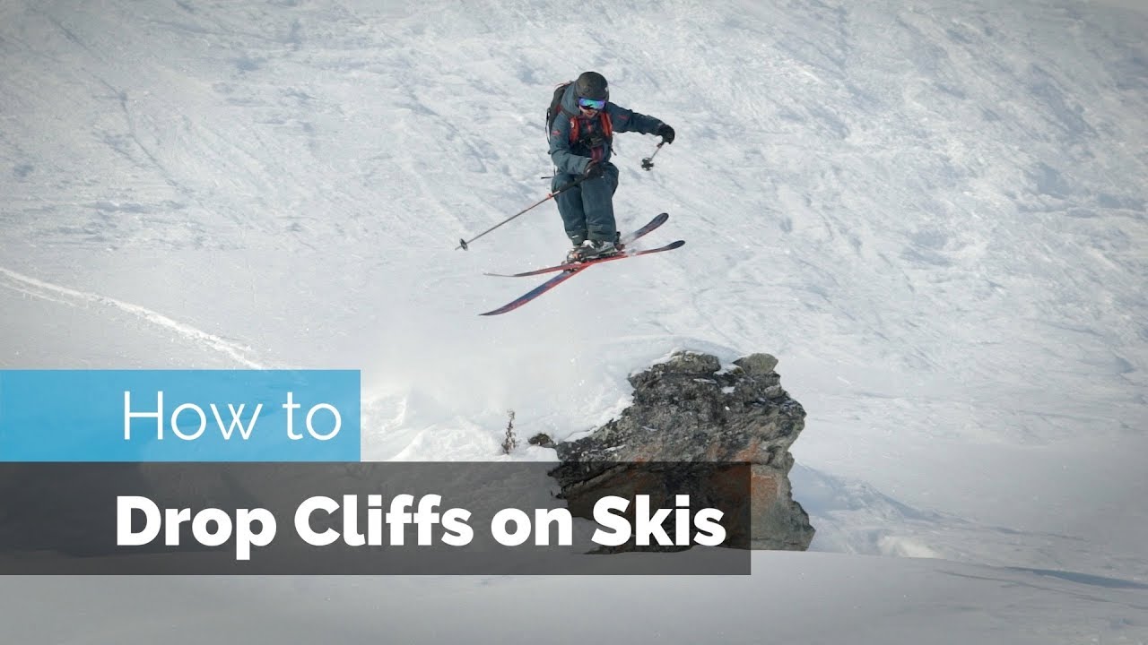 How to Drop on Skis | Cliff Dropping