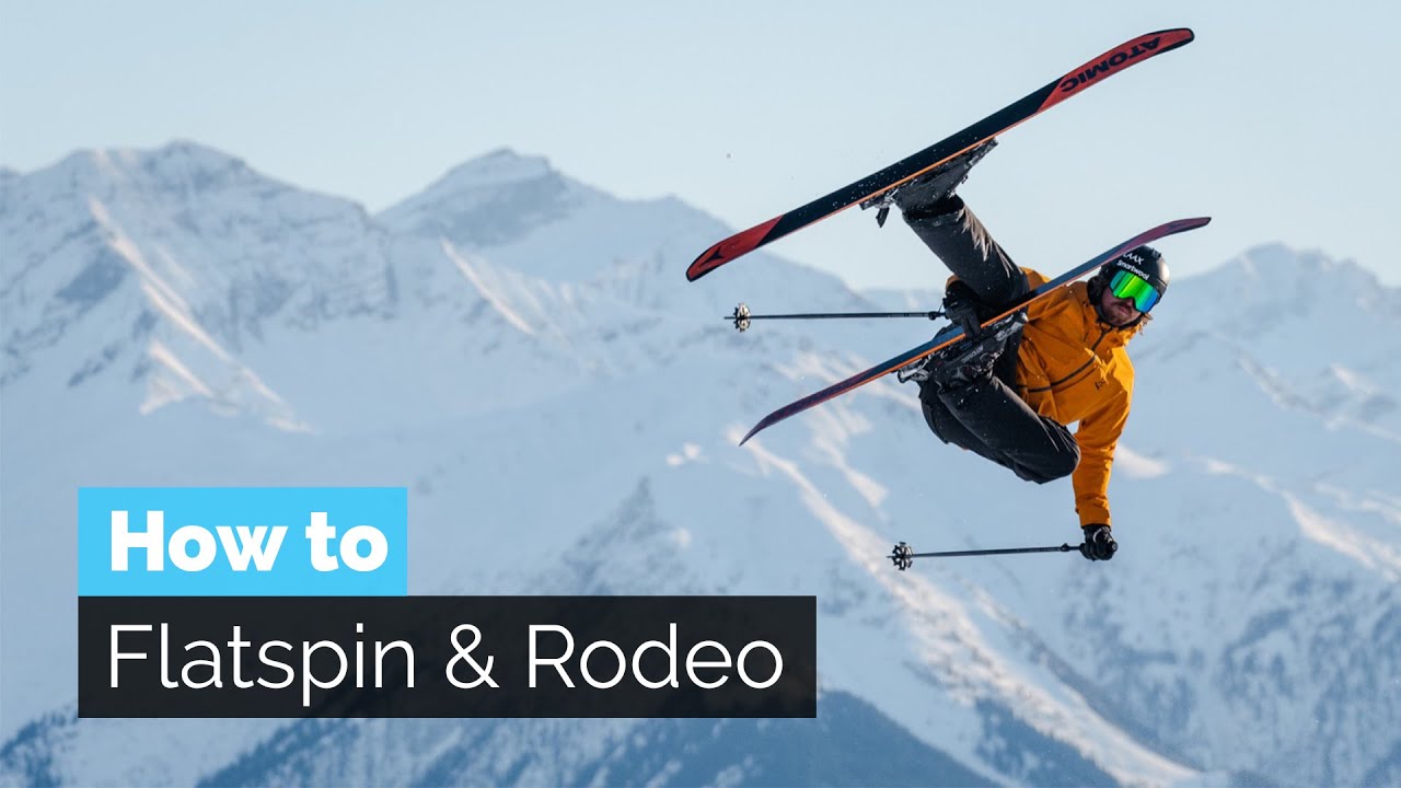 How to Flatspin and Rodeo on Skis