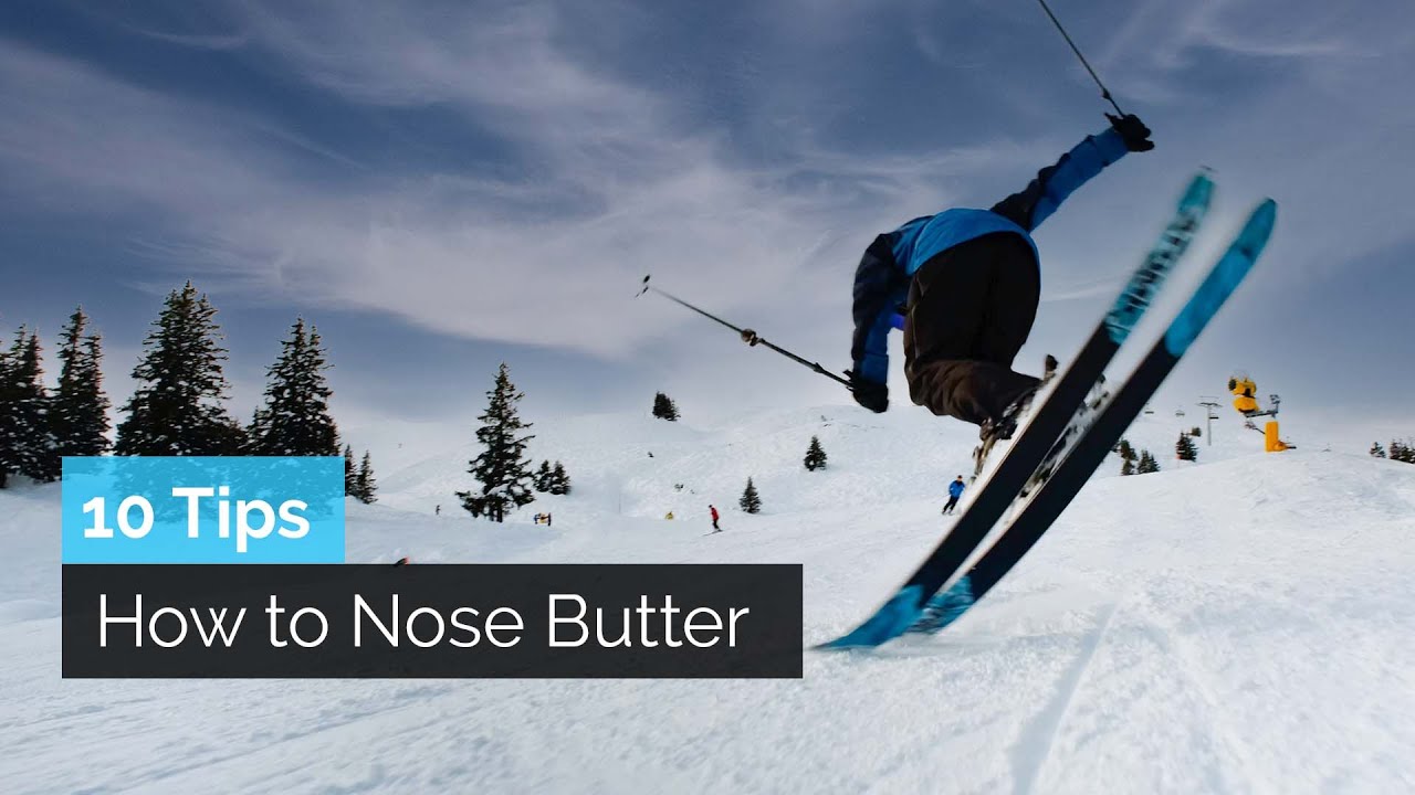 How to Nose Butter on Skis for Beginners