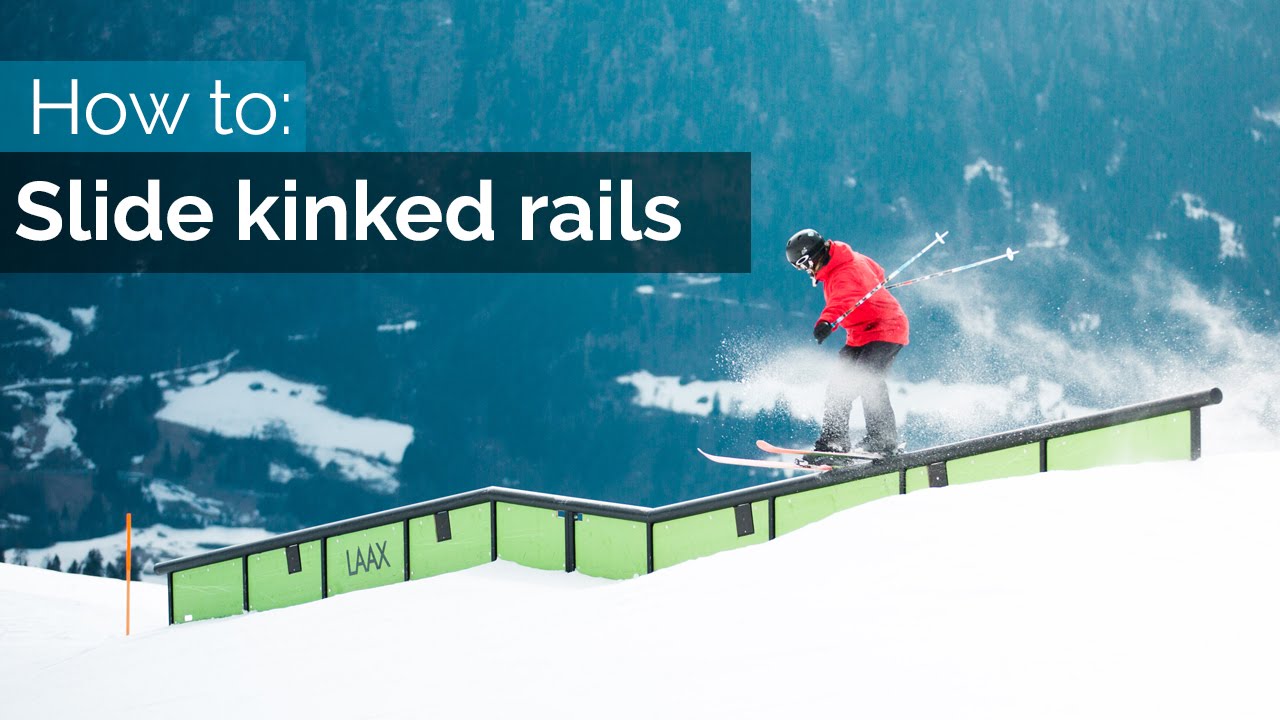 How to Slide Kinked Rails on Skis