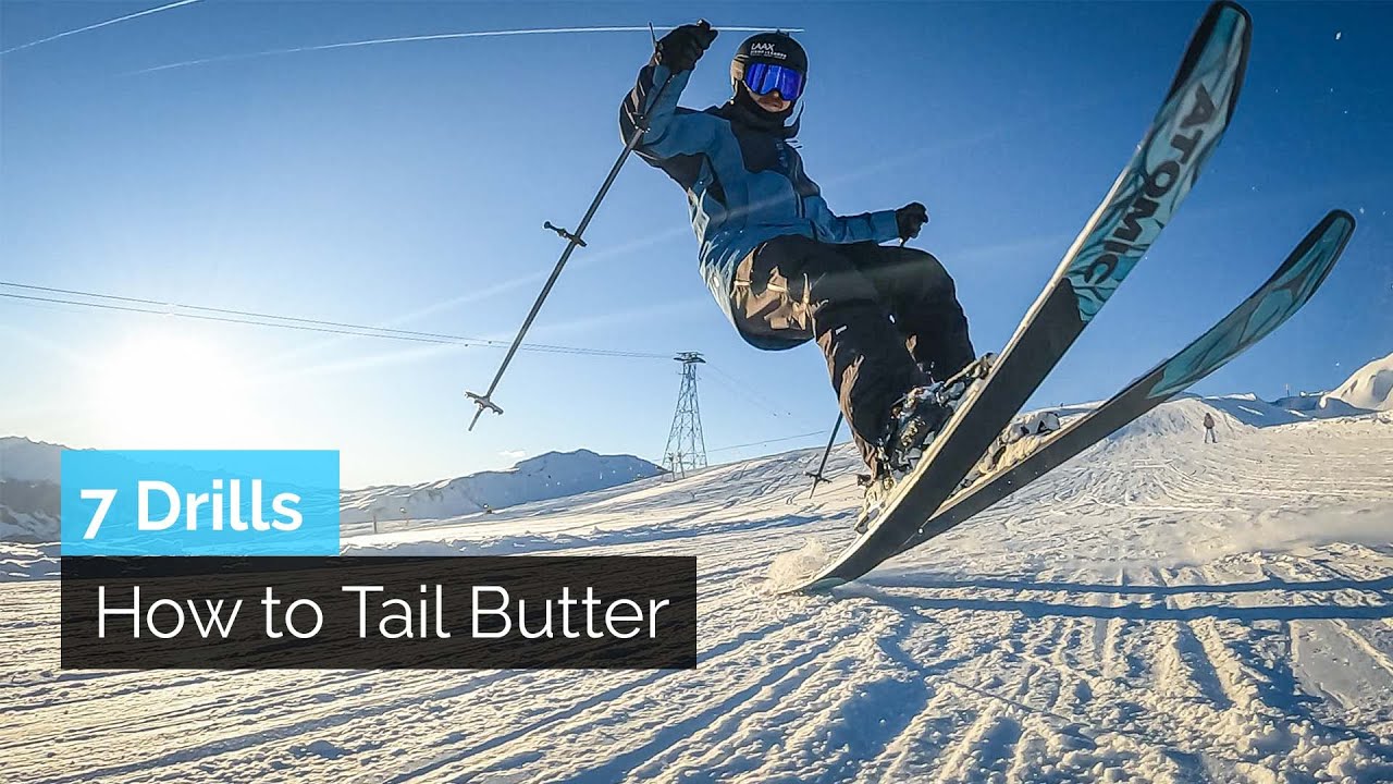How to Tail Butter on Skis for Beginners