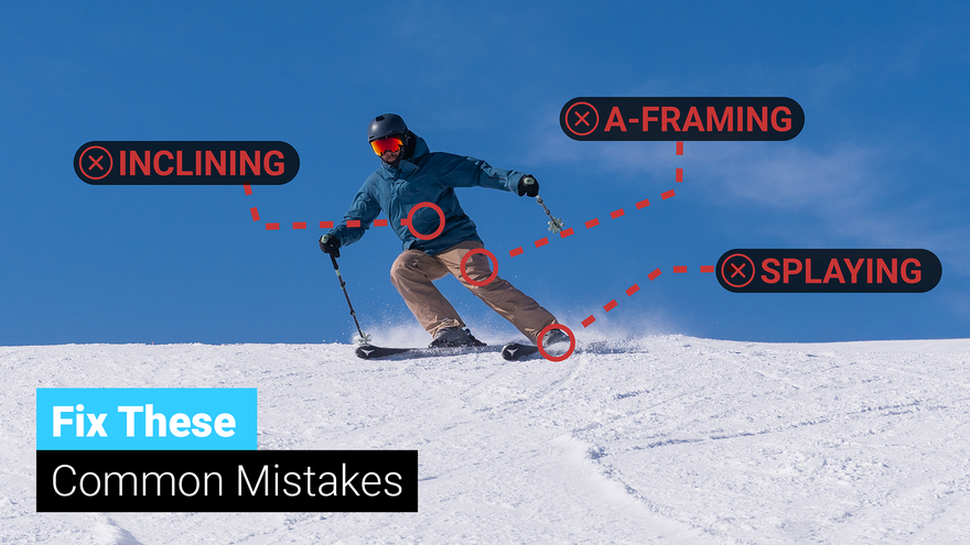 How to Carve on Skis | Fix These Mistakes in 1-Day