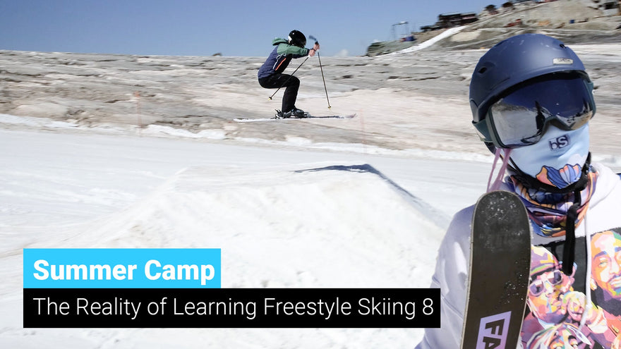 The Reality of Learning Freestyle Skiing 8 | Zermatt Summer Skiing