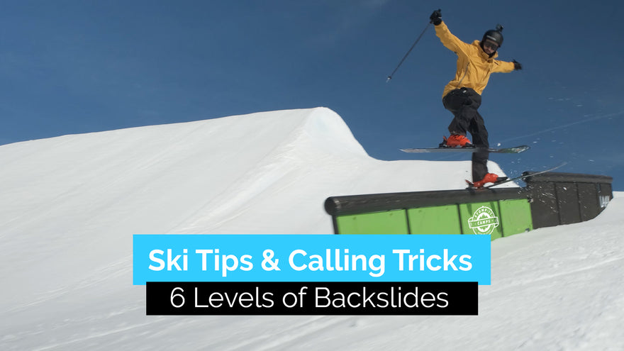 6 Levels of Backslides on Skis | Ski Tips & Calling Tricks