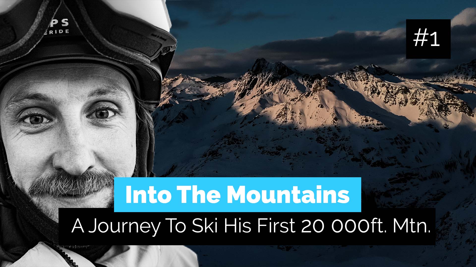 A Skiers Journey To Ride His First 6000m Mountain | Into the Mountains 1